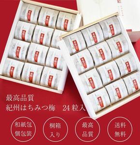 紀州特選南高梅 華結24粒(まろやか)