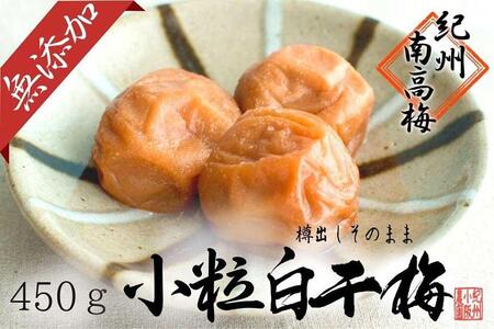 無添加 白干梅（小粒450ｇ）紀州南高梅【梅農家厳選 手づくり梅干】 | 和歌山県白浜町 | ふるさと納税サイト「ふるなび」