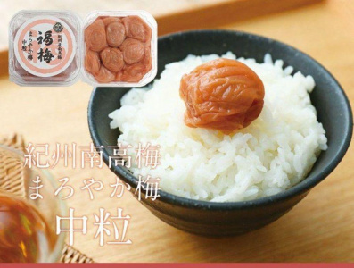 ご家庭用 はちみつ梅干し まろやか梅 中粒 250g 塩分10％ 最高級紀州南高梅 和歌山県産 福梅本舗