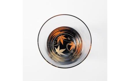 紀州漆器 タンブラーグラス 蒔絵 紅葉 ペア【YG64】