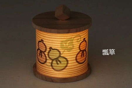 豆行灯　瓢箪  /  行灯 職人  和モダン タッチセンサー 癒しグッズ【hak111】