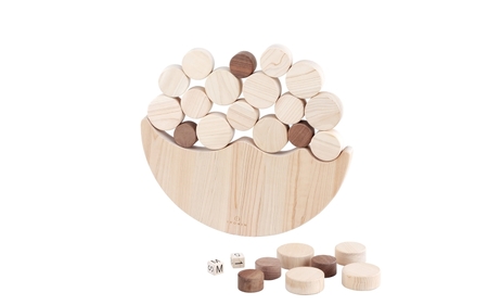 IKONIH ( アイコニー )  ジャンボなみのりバブル / おもちゃ 子供 こども オモチャ 玩具 プレゼント お祝い 木 出産祝い 安全 オーガニックトイ ファーストトイ  さいころ 積み木【kip011】