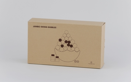 IKONIH ( アイコニー )  ジャンボなみのりバブル / おもちゃ 子供 こども オモチャ 玩具 プレゼント お祝い 木 出産祝い 安全 オーガニックトイ ファーストトイ  さいころ 積み木【kip011】
