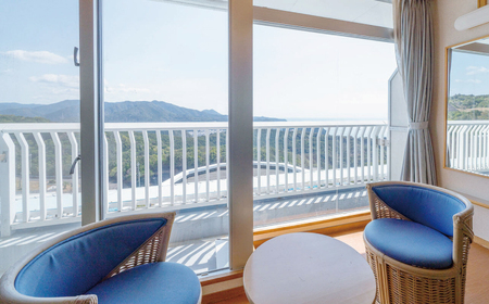 ホテルベルヴェデーレ1泊2食付【ペアご宿泊プラン】華 / 宿泊券 宿泊チケット 一泊二日 和歌山 紀南 南紀 食事付き 観光 バイキング 会席【iki104】 