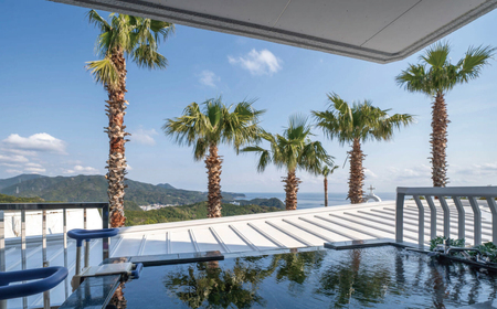 ホテルベルヴェデーレ1泊2食付【ペアご宿泊プラン】華兆 露天風呂付特別和洋室 / 宿泊券 宿泊チケット 一泊二日 和歌山 紀南 南紀 食事付き 観光 バイキング 会席【iki107】 