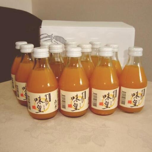 有田みかんの味皇（あじおう）180ml×12本【kjk101】