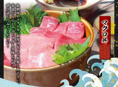 【1月発送】本マグロ（養殖）トロ＆赤身セット 500g まぐろ 刺身 鮪 本鮪 クロマグロ 赤身 中とろ 【nks110_cp-1】