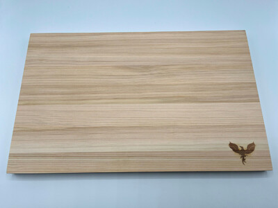 那智の紀州桧 まな板 1枚 幅約400×奥行約250×厚み約20（mm）