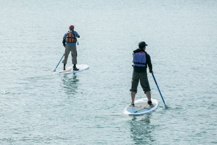 森浦湾SUP体験（大人） 中学生以上対象のSUP（スタンドアップパドル