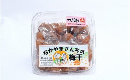 紀州南高梅 つぶれ梅 うす塩【ハチミツ入】塩分10%（500g）なかやまさんちの梅干 梅干し 梅干 梅 うめ ウメ【nky017-105k】
