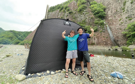 道の駅 一枚岩 monolith(モノリス) アクティビティ利用チケット 2万円分 (テント・木製サウナ＆チュービング) アクティビティ 体験 サウナ テントサウナ 川遊び 自然【mon101】