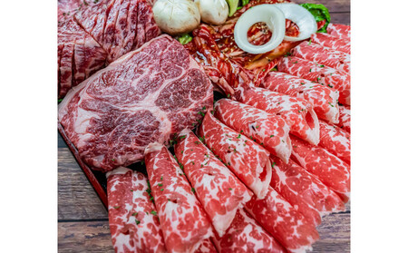 鳥取和牛モモすき焼き用＆バラ焼肉用