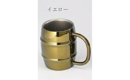 ORORU樽型マグカップ 380ml イエロー