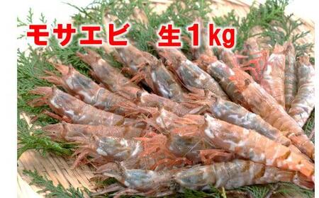 【1143】【魚倉】モサエビ 生1kg(中～大サイズ)