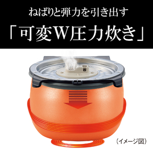 1385】タイガー魔法瓶圧力IHジャー炊飯器JPI-Y100WY 5.5合炊き ピュア