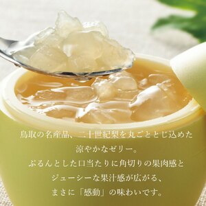 二十世紀梨ゼリー感動です。6個入【寿製菓株式会社 米子支店】