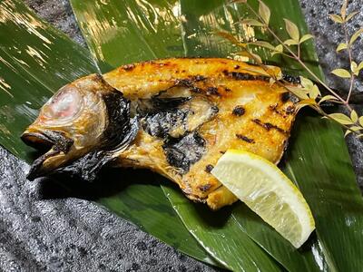 ノドグロ・白イカ入り干物セット 一夜干し(Aセット)【がじゅまる】