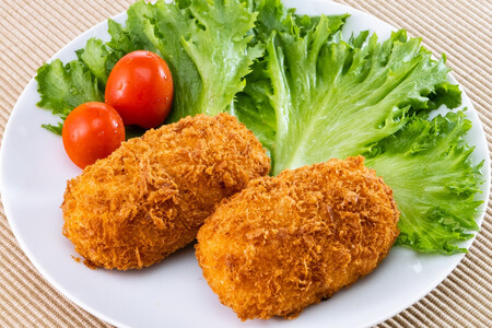 山陰ごほうびカニクリームコロッケ 80g×4個×5 (計20個)冷凍 レシピ付き【境港産ずわいがに配合】