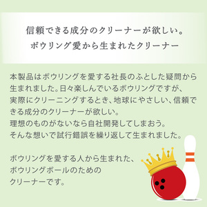 RUKENボウリングボールクリーナーワイプ8点セット (ワイプ６個・ミニ泡クリーナー２本)