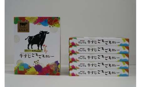 鳥取和牛　牛すじごろごろカレー 200g 6食入り