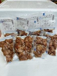 国産 砂ずりの塩焼き 合計640g（80g×8） 調理済タイプ