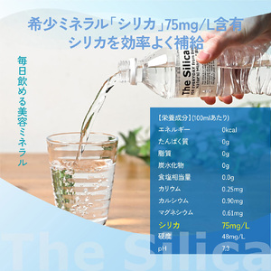 The Silicaシリカ天然水500ml 24本×2箱（計48本）【早期発送】大山山麓のおいしい天然水 軟水 ザ・シリカ シリカ水 鳥取県 米子市  ミネラルウォーター 水 ミネラルウォーター 水 ミネラルウォーター 水 ミネラルウォーター 水 ミネラルウォーター 水 ミネラルウォーター ...