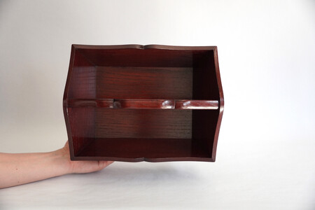 【鳥取民芸木工】炭斗（すみとり）