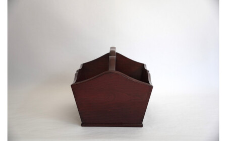 【鳥取民芸木工】炭斗（すみとり）