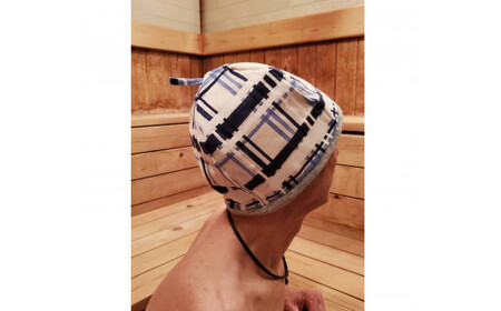 サウナハット文字（刺しゅう入り）