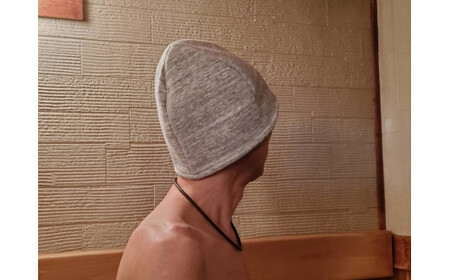 サウナハット文字（刺しゅう入り）