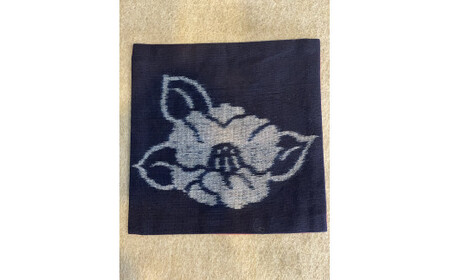 CD「倉吉小唄」と絣コースターセット コースター 布 絣 鳥取県 倉吉市