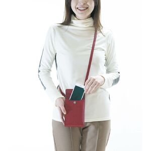 バルコス ポシェット（レッド） BARCOS 2wayスマホポシェット レッド かばん 鞄 リュック バック バッグ プレゼント ギフト