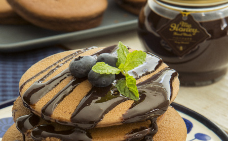 ナッツの蜂蜜漬け＆ハニーショコラセット はちみつ アカシア ナッツ スイーツ チョコレート ペースト 鳥取県 倉吉市