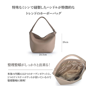 バルコス ホーボーバッグ（トープ） 【BARCOS】本革 レザー ホーボー バッグ トープ 革 レザー BARCOS バルコス メンズ レディース プレゼント ギフト 贈り物 BTV8031400