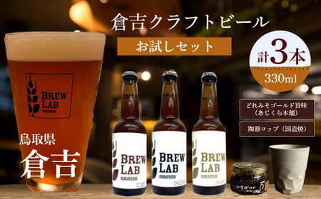 倉吉のビール お試しセット ビール クラフトビール クラフトビア ゴールデンエール ペールエール ipa 地ビール みそ 味噌 国造焼 食器 和食器 カップ 焼き物 鳥取県 倉吉市 地ビール 地ビール 地ビール 地ビール 地ビール