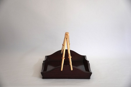 【鳥取民芸木工】手付き盆