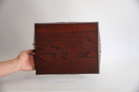 【鳥取民芸木工】手付き盆