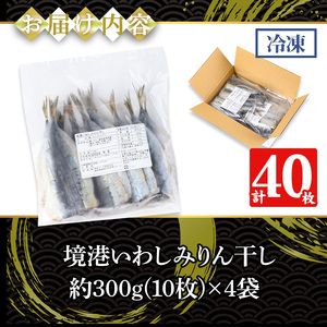 境港いわしみりん干し(40枚) 鳥取県 境港市 いわし イワシ 鰯 みりん干し オリジナルのタレ 生姜 酒の肴 おつまみ おかず 簡単調理 鮮魚 魚 魚介 海鮮 海の幸 お取り寄せ【sm-CD011】【羽根】
