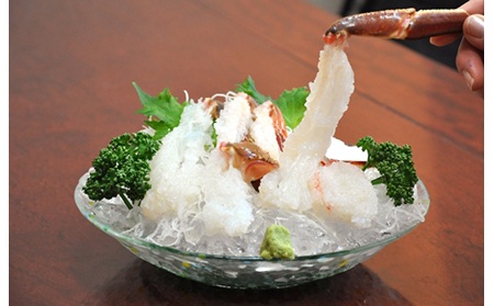 【22036】鳥取網代港 地元で大人気 活!若松葉ガニ(中5枚)【さかなや新鮮組】