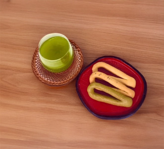 松葉ぼうろ バラエティセット（プレーン・緑茶・ゴマ・チョコレート）４個セット｜鳥取 岩美 銘菓 菓子 お菓子 焼き菓子【52004】