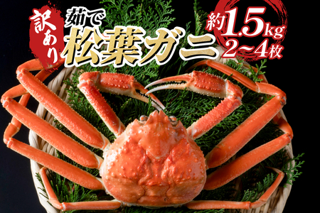 【22010-1】訳あり松葉がに（ボイル）