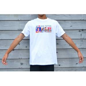 ふるさと納税 服 鳥取県 智頭町  平井知事グッズ WE LOVE TOTTORI Tシャツ(ホワイト) Mサイズ (T1-16-2) 平井知事グッズ WE LOVE TOTTORI Tシャツ(ホワイト) M… 平井知事グッズ】WE LOVE TOTTORI Tシャツ(ホワイト)Sサイズ