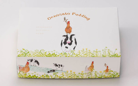 Y992 大江ノ郷ぷりん(6個入)【無添加牧場スイーツ】