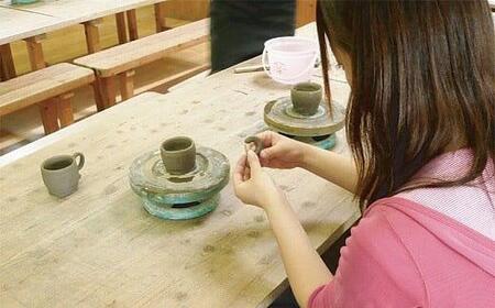 白狼焼き　陶芸体験（1作品）