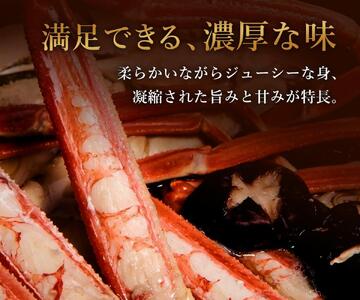 【 先行予約 2026年1月中旬以降発送 】【蟹セレブ】ズワイガニ（紅ズワイガニ）中3杯セット（400～500g×3）