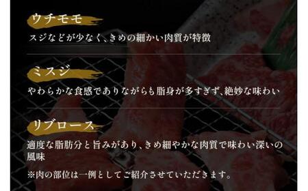 【和牛セレブ】鳥取和牛5種焼肉食比べ 420g