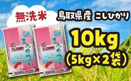 米 無洗米 コシヒカリ 令和6年産 鳥取県産 10kg ( 5kg × 2 ) 無洗米 無洗米 無洗米 無洗米 無洗米