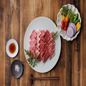 鳥取和牛4つの部位の焼肉盛り合わせ300g 1243