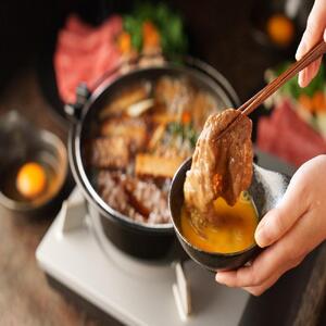 鳥取和牛肩ロースしゃぶしゃぶすき焼き 600g 1400