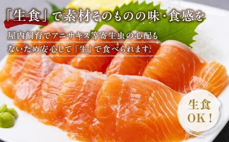 【数量限定】スモークサーモン とっとり 琴浦 グランサーモン 500g 魚 国産サーモン 魚介類 陸上養殖サーモン 人気 サケ サーモン刺身 サーモン サーモン サーモン サーモン サーモン サーモン サーモン